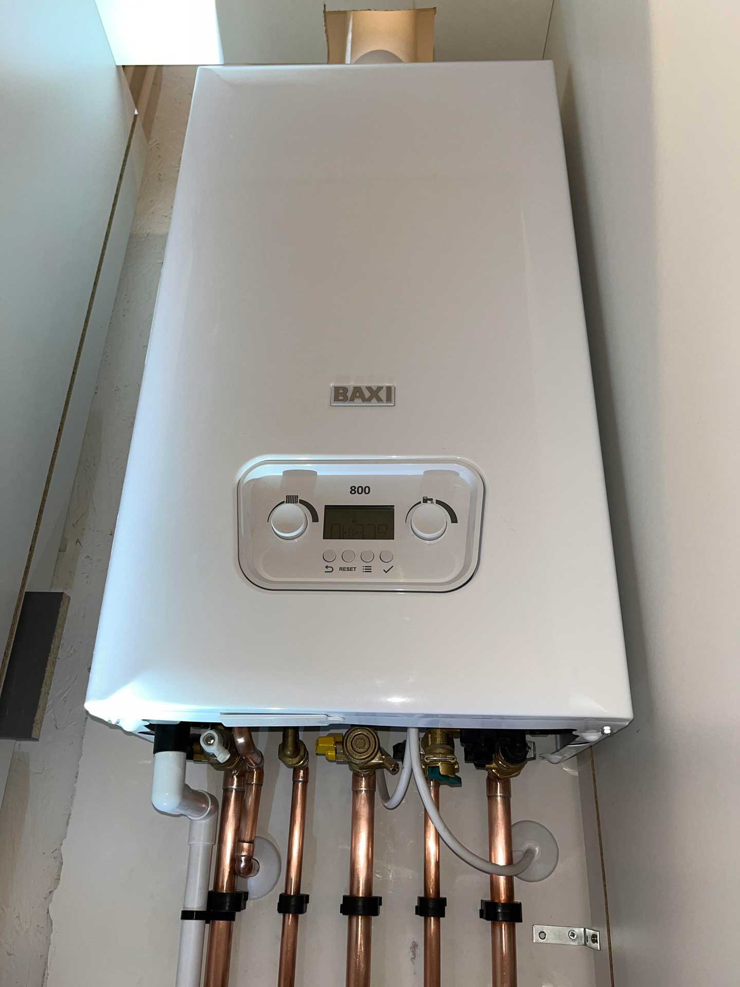 Baxi boiler installation by Morris-Last plumbing and heating services, Rossendale