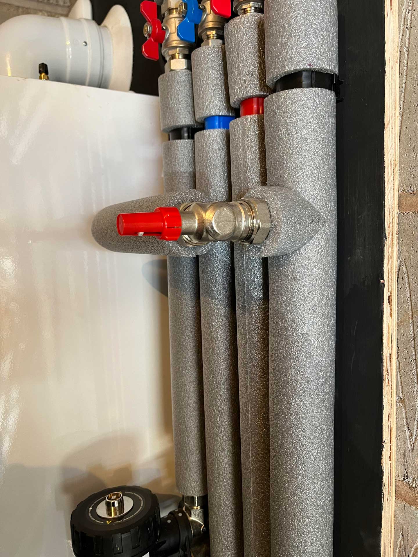 Plumbing pipe work by Morris Last Heating Plumbing Boiler Rossendale