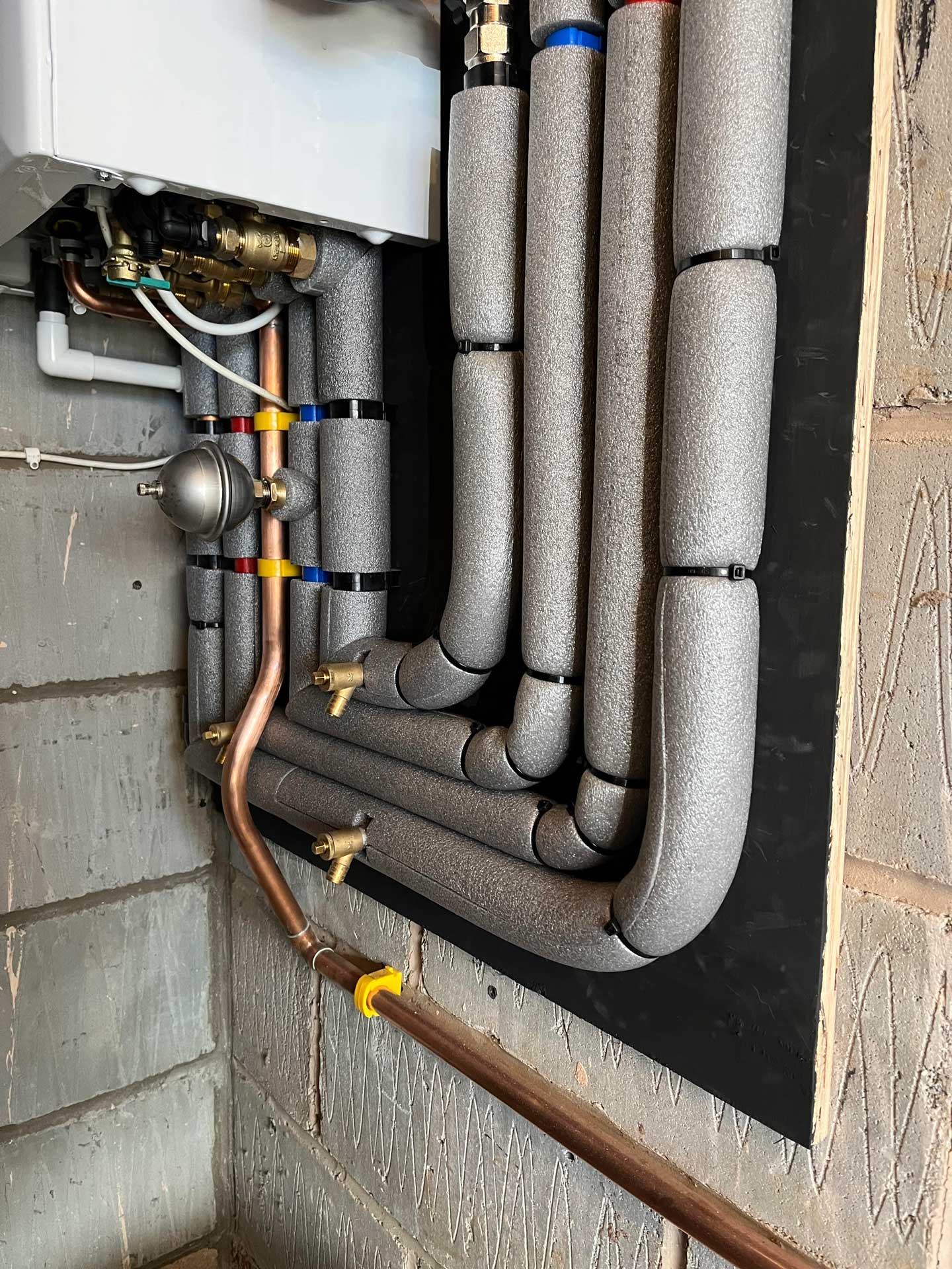 Boiler and pipe work by Morris-Last plumbing and heating services, Rossendale